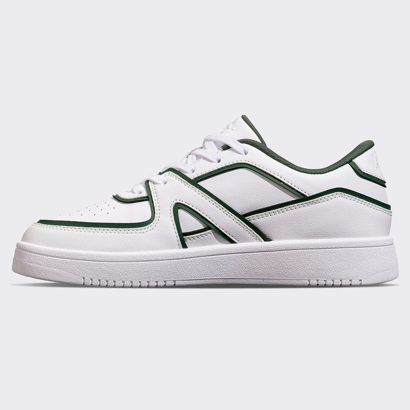 Women's Nostalgia '87 White / Dark Green view 2