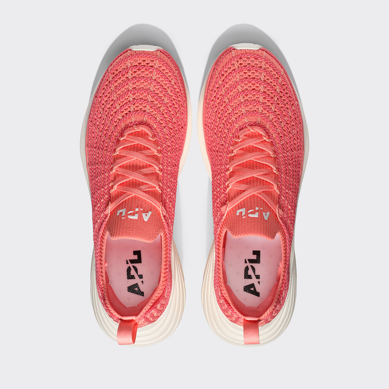 Women's TechLoom Zipline Guava / Parade / Desert Sand view 5