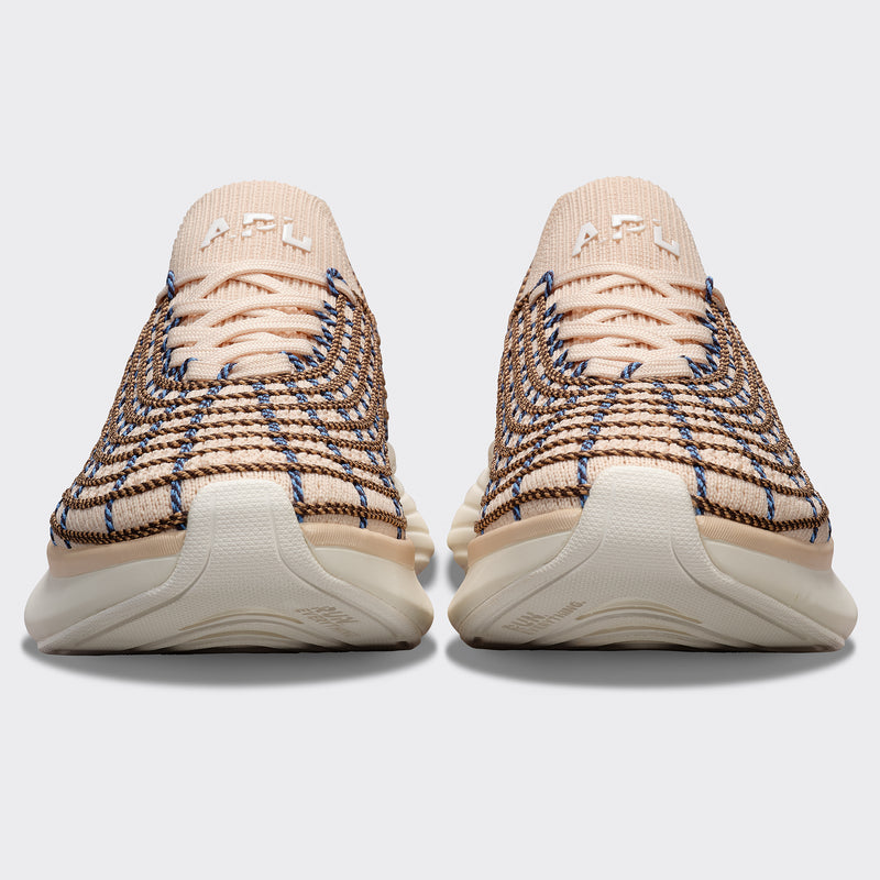 Women's TechLoom Zipline Light Fawn / Chocolate / Navy view 4