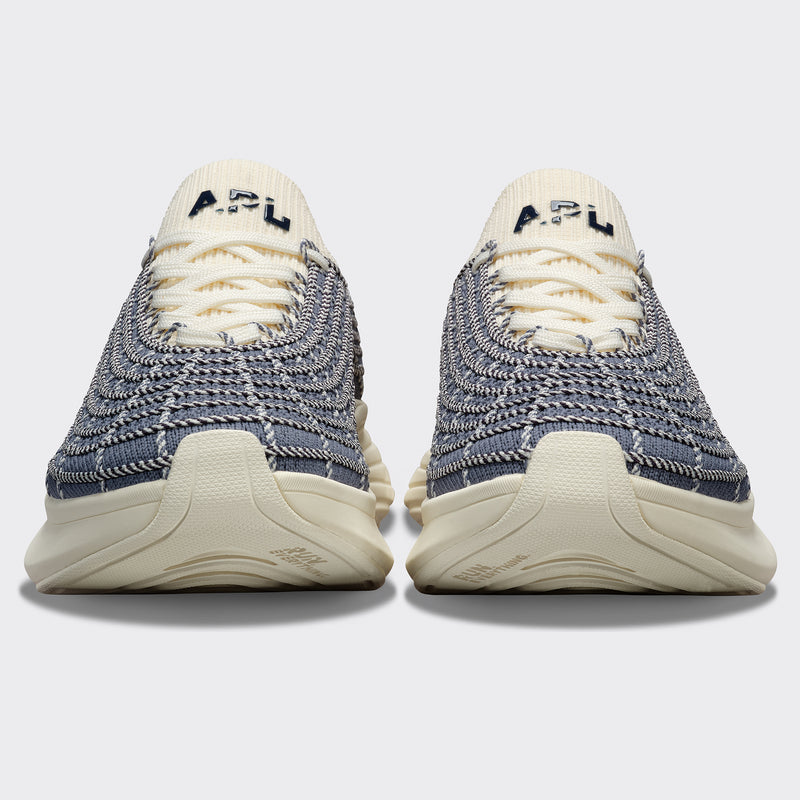 Men's TechLoom Zipline Slate / Navy / Pristine view 4