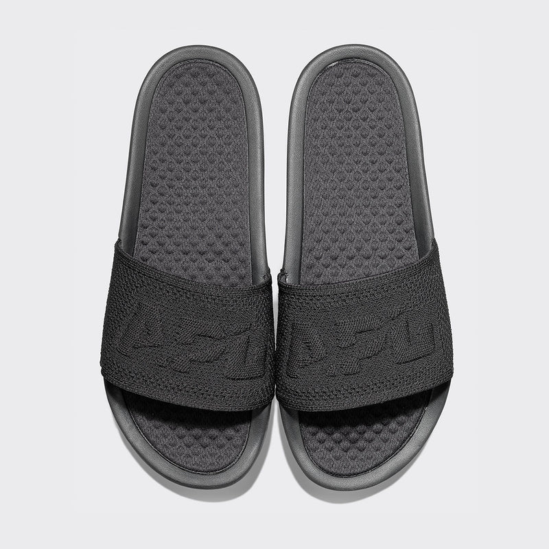 Men's Big Logo TechLoom Slide Black view 1