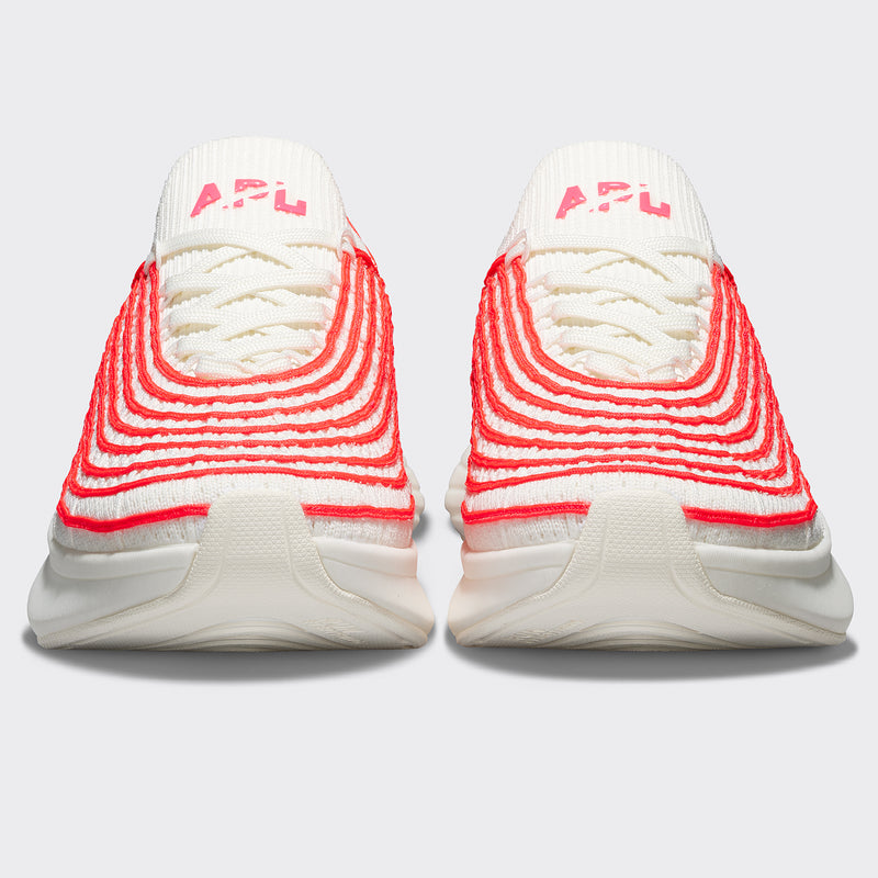 Men's TechLoom Zipline Ivory / Magenta view 4