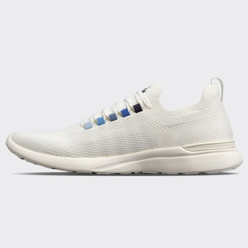 Women's TechLoom Breeze Ivory / Navy / Coastal Blue view 2