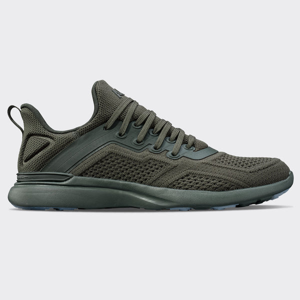 APL Dark Green Techloom Wave Sneakers APL Athletic Propulsion Labs - TechLoom Wave Running  main image 3