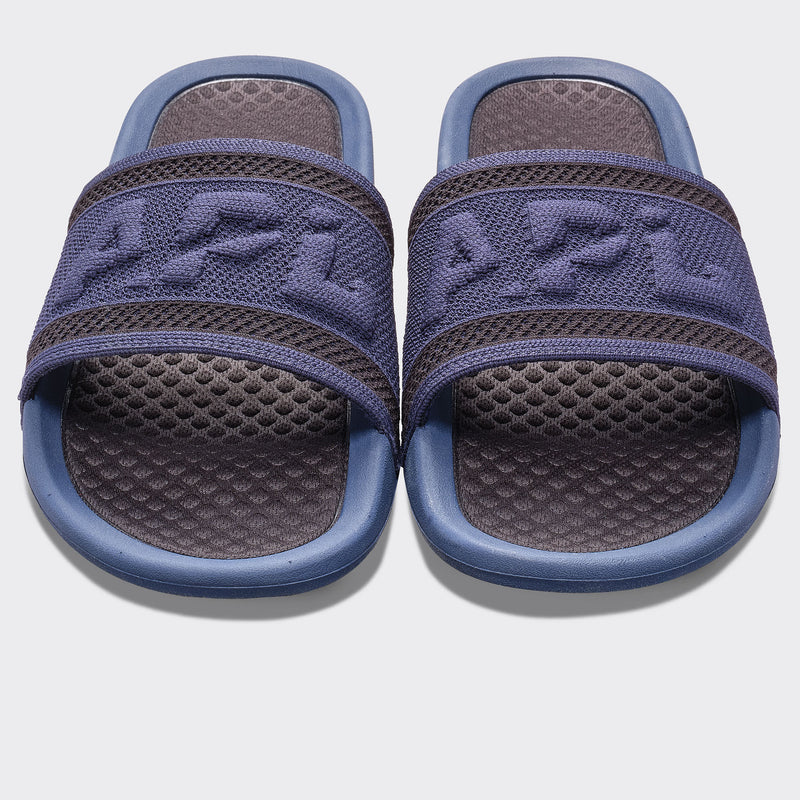Men's Big Logo TechLoom Slide Navy / Black view 5