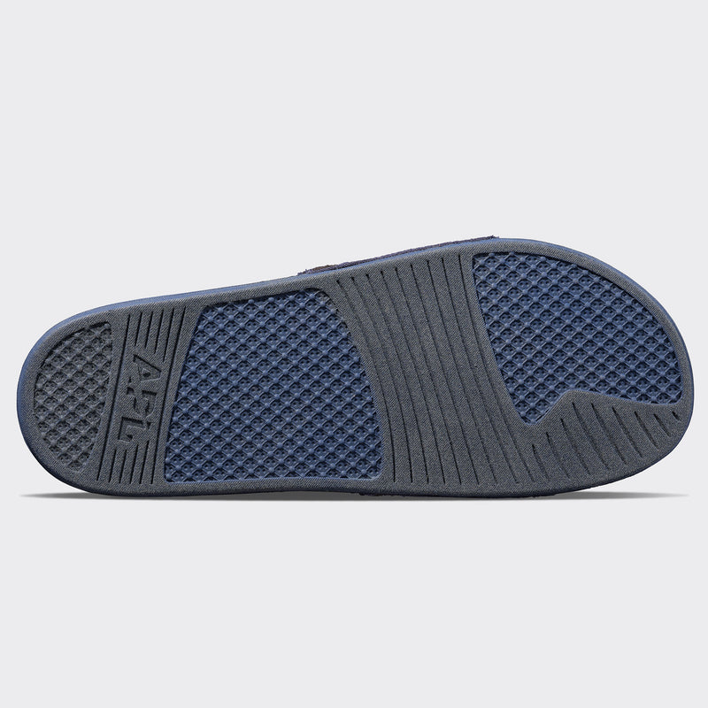 Men's Big Logo TechLoom Slide Navy / Black view 6