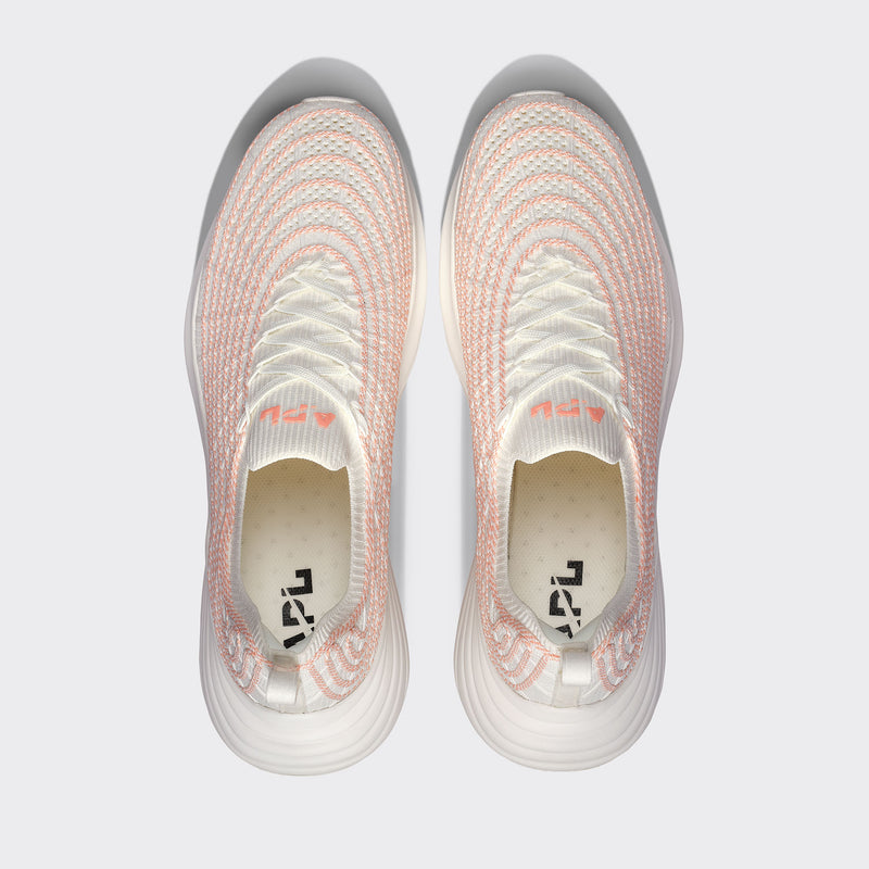 Women's TechLoom Zipline Ivory / Sunset view 5
