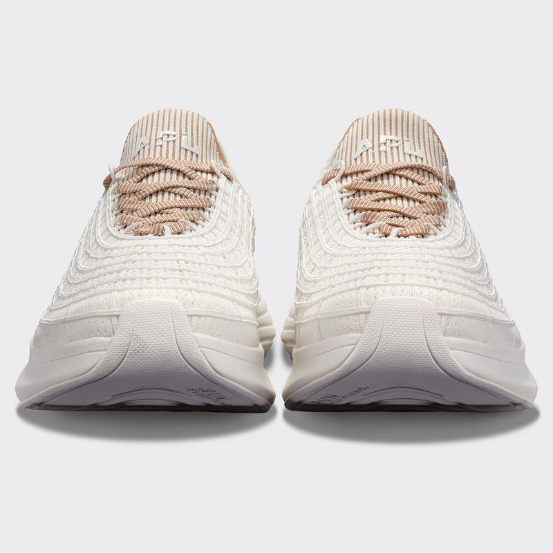 Women's TechLoom Zipline Ivory / Tan / Ribbed view 4