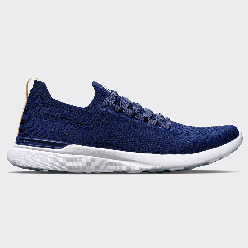 Women's TechLoom Breeze Royal Navy / Sunkissed / Racer view 2