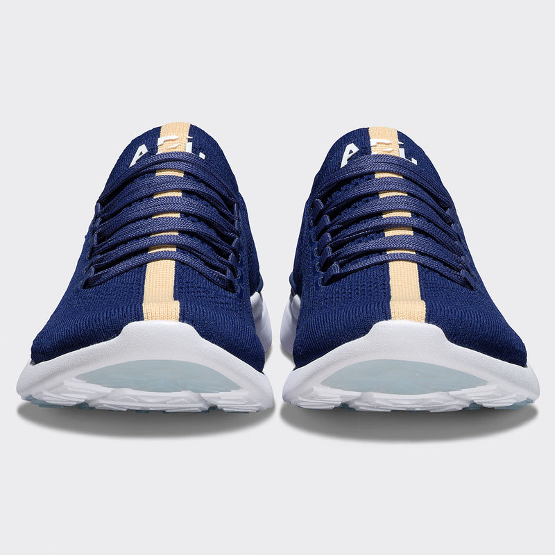 Women's TechLoom Breeze Royal Navy / Sunkissed / Racer view 5
