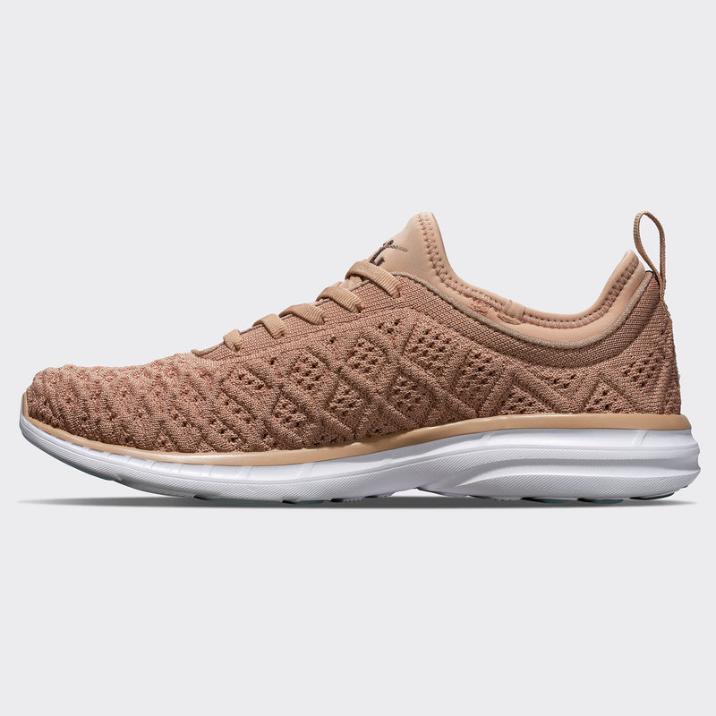 Women's TechLoom Phantom Latte / Dark Umber / White view 2
