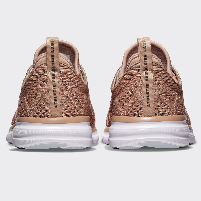 Women's TechLoom Phantom Latte / Dark Umber / White view 3