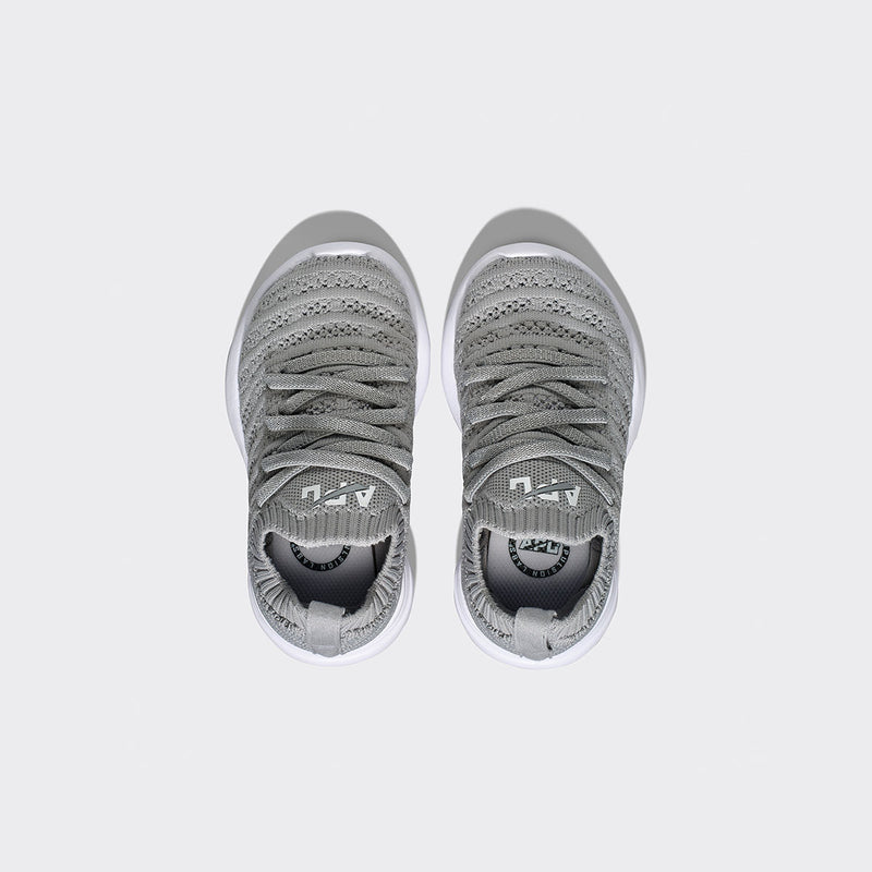 Kid's TechLoom Wave Cement / White view 5