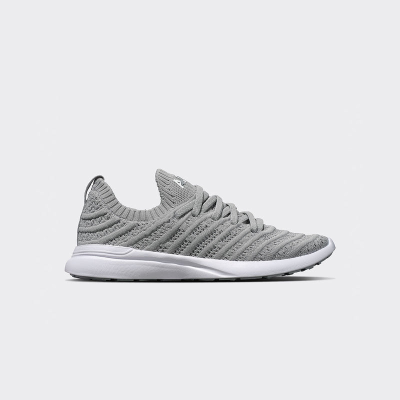 Youth's TechLoom Wave Cement / White view 1