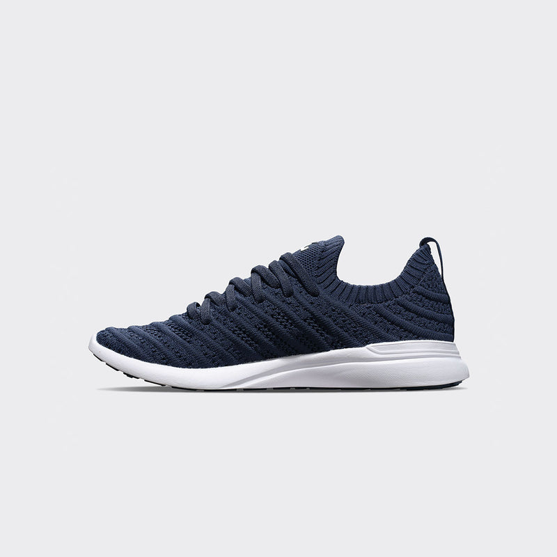 Youth's TechLoom Wave Navy / White view 2