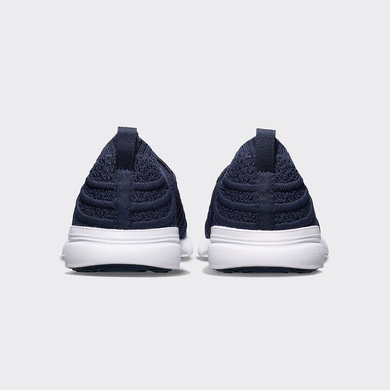 Youth's TechLoom Wave Navy / White view 3