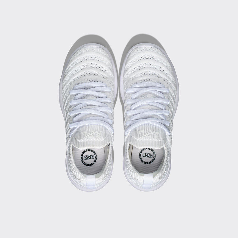 Youth's TechLoom Wave White / White view 5