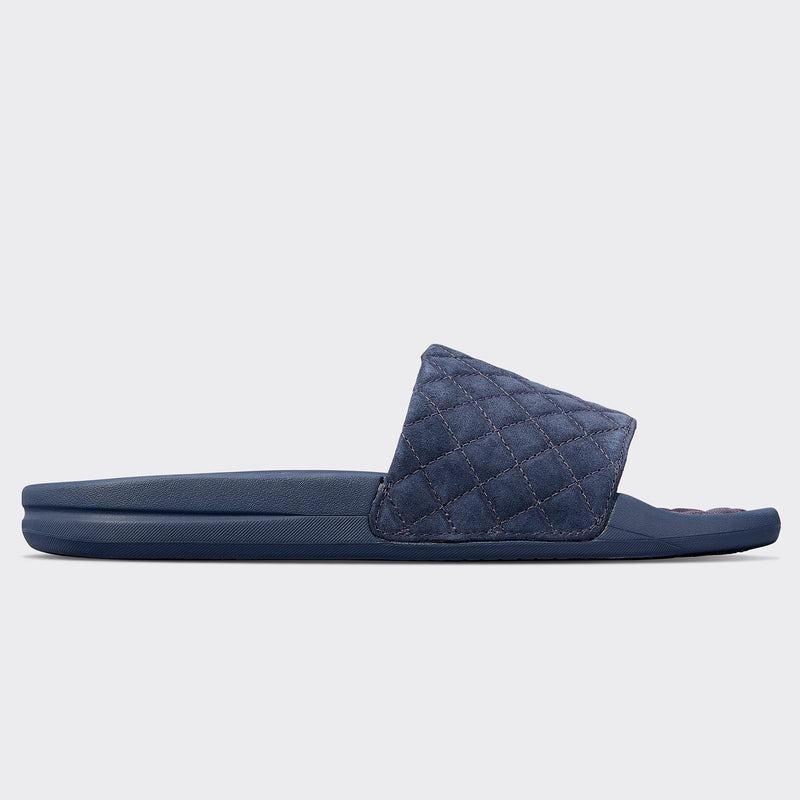 Men's Suede Lusso Slide Midnight view 2
