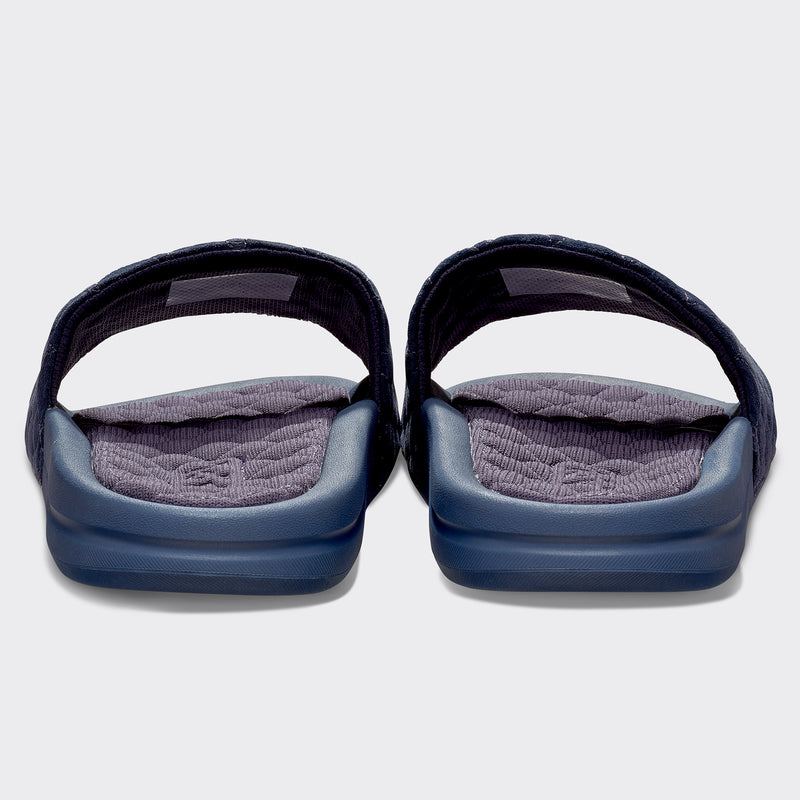 Women's Suede Lusso Slide Midnight view 4