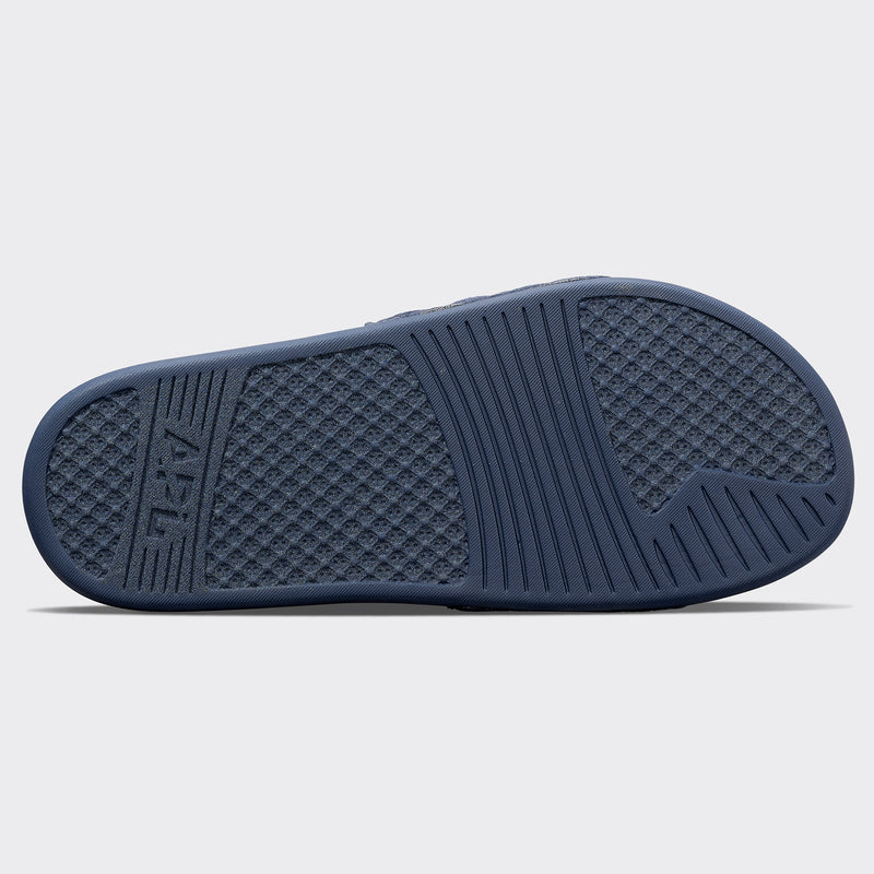Men's Suede Lusso Slide Midnight view 6