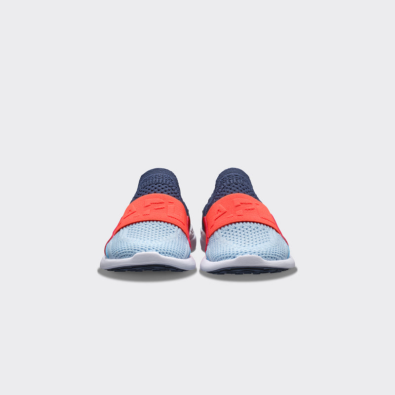 Kid's TechLoom Bliss Navy / Laser Red / Cloudless view 4