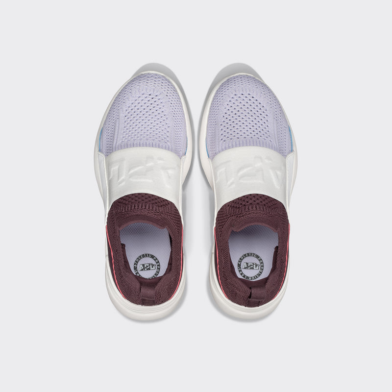 Youth's TechLoom Bliss Lilac Mist / Ivory / Plumstone view 5