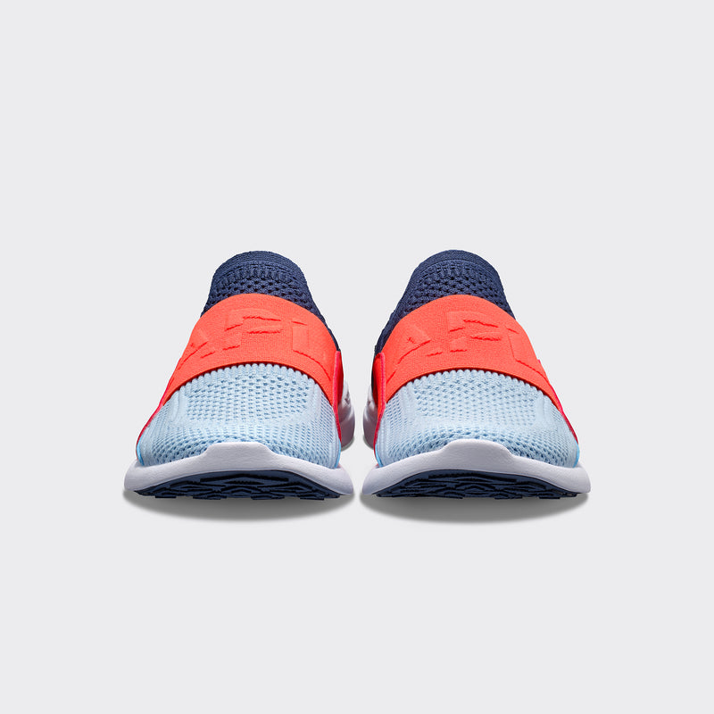 Youth's TechLoom Bliss Navy / Laser Red / Cloudless view 4