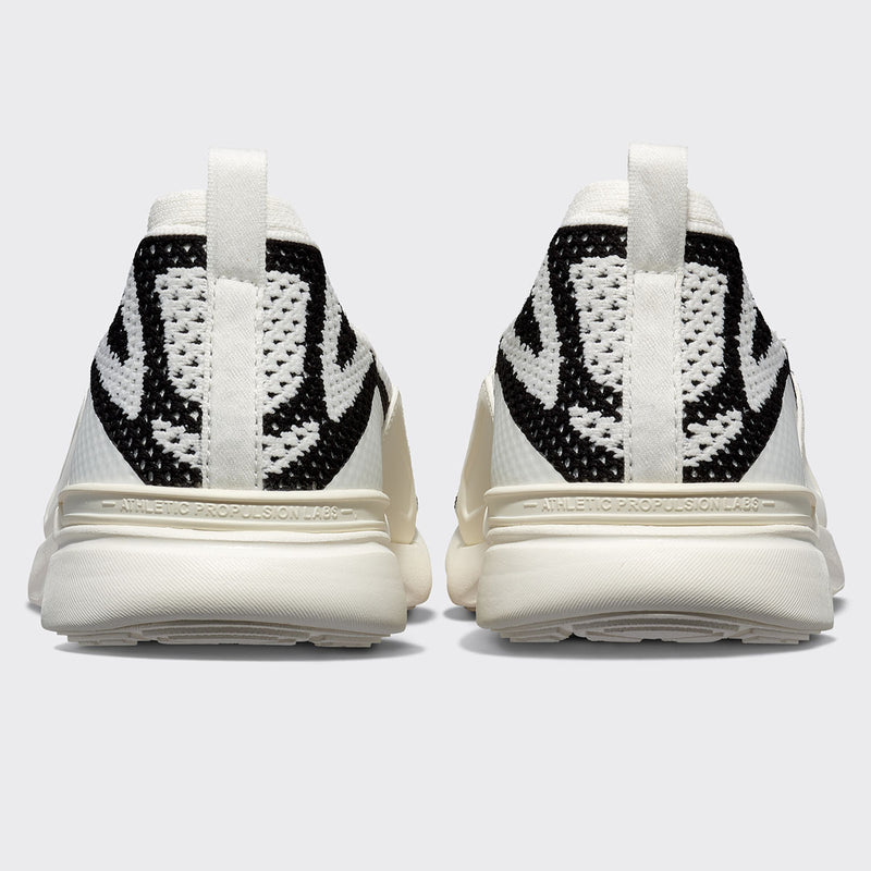 Men's TechLoom Bliss Ivory / Ivory / Black view 3