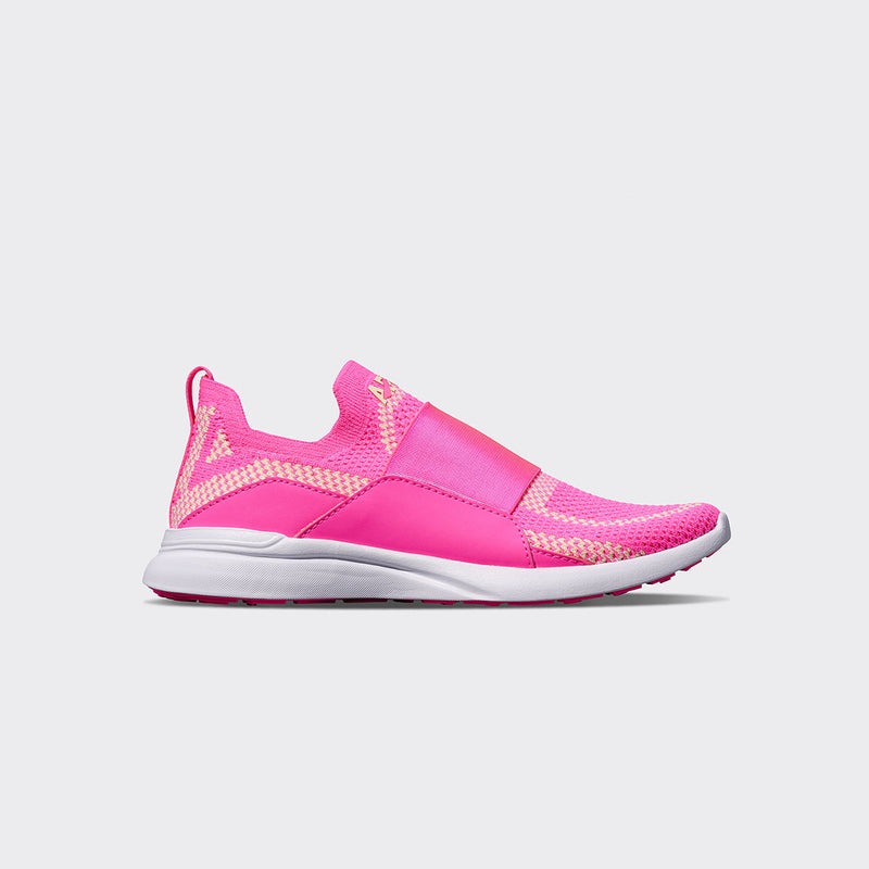 Youth's TechLoom Bliss Fusion Pink / Vanilla / White view 1