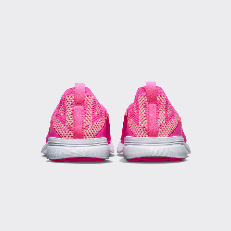 Youth's TechLoom Bliss Fusion Pink / Vanilla / White view 3