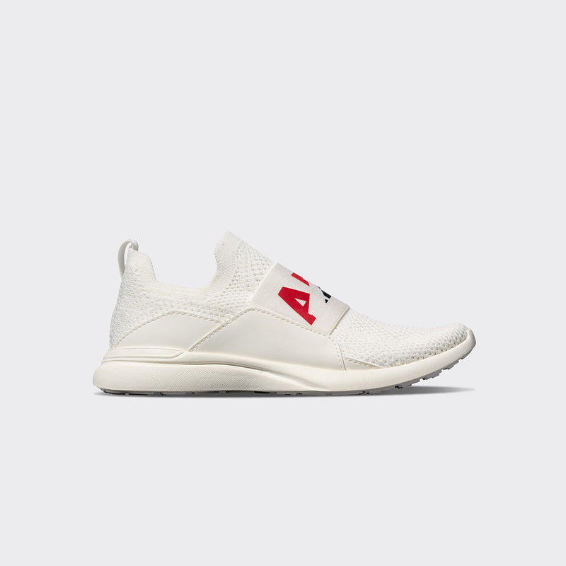 Youth's TechLoom Bliss Ivory / Red / Navy view 1