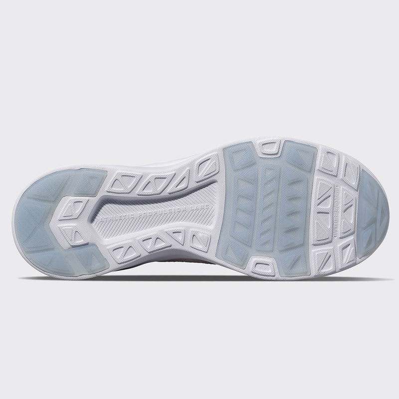 Women's TechLoom Breeze White / Fire Coral / White view 6