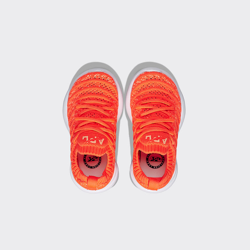 Kid's TechLoom Wave Impulse Red / Faded Peach / White view 5