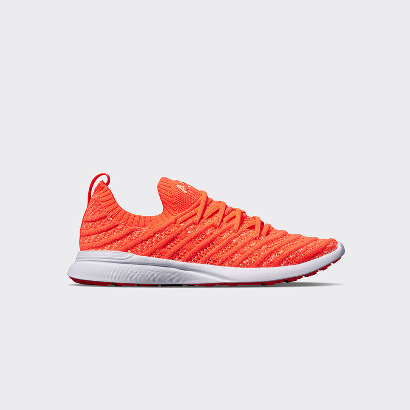 Youth's TechLoom Wave Impulse Red / Faded Peach / White view 1