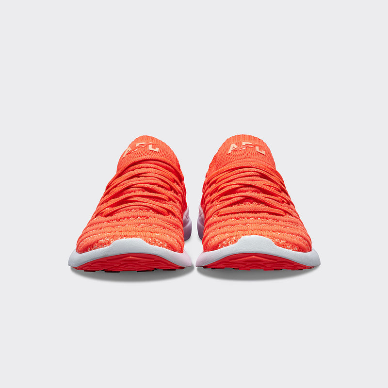 Youth's TechLoom Wave Impulse Red / Faded Peach / White view 4