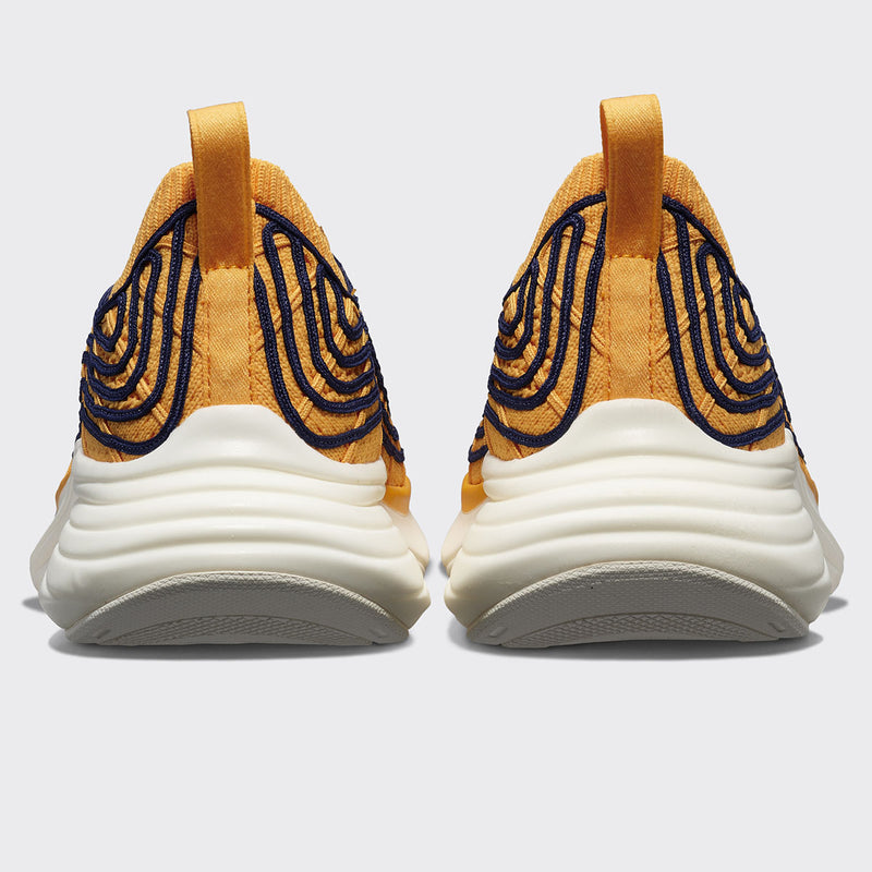 Men's TechLoom Zipline Mango / Royal Navy / Ivory view 3