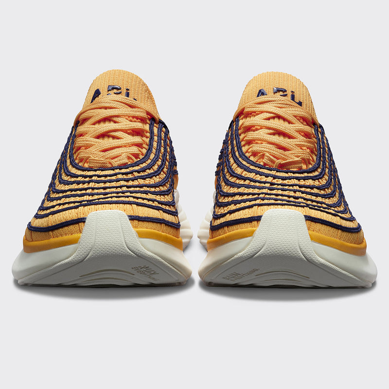 Men's TechLoom Zipline Mango / Royal Navy / Ivory view 4