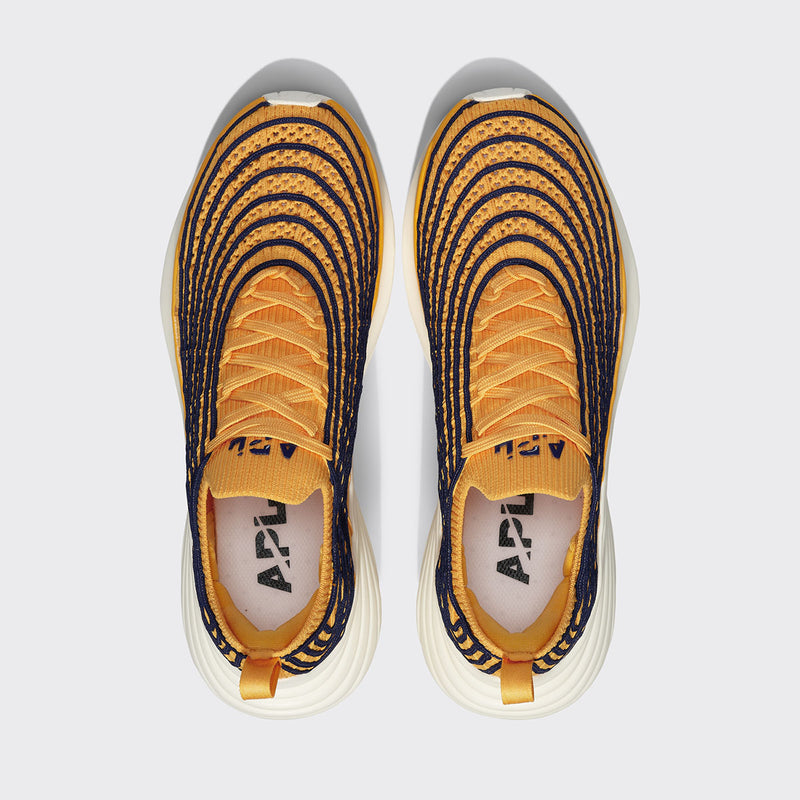 Men's TechLoom Zipline Mango / Royal Navy / Ivory view 5