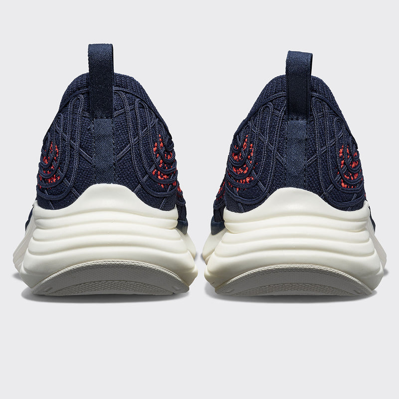 Men's TechLoom Zipline Navy / Impulse Red / Ombre view 3