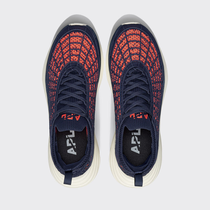 Men's TechLoom Zipline Navy / Impulse Red / Ombre view 5