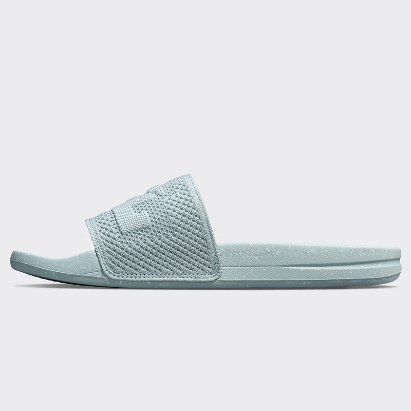Men's Big Logo TechLoom Slide Low Tide / Aqua Mist / Speckle view 3