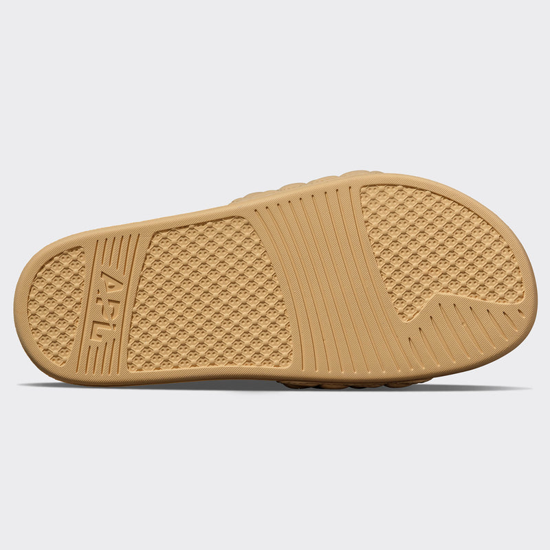 Women's Lusso Pool Slide Camel view 6