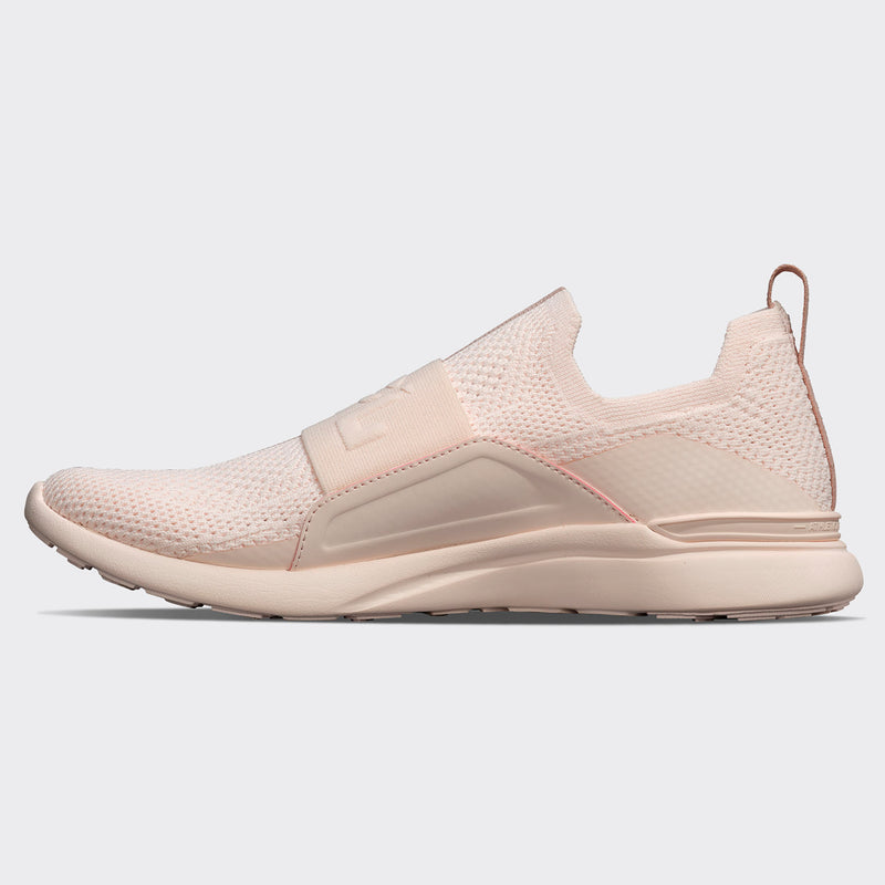 Women's TechLoom Bliss Creme / Parisian Dusk / Racer view 2
