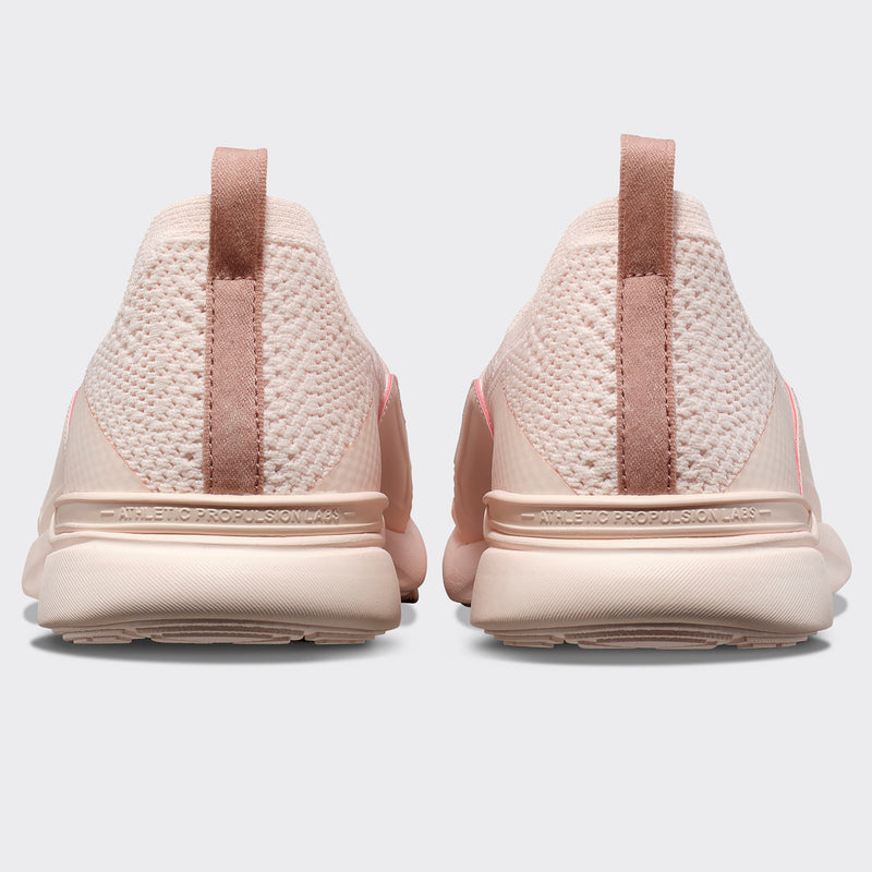 Women's TechLoom Bliss Creme / Parisian Dusk / Racer view 3