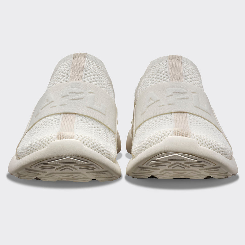 Women's TechLoom Bliss Ivory / Greige / Racer view 4