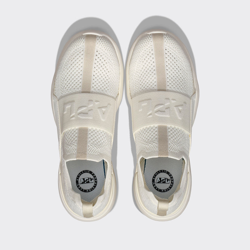 Women's TechLoom Bliss Ivory / Greige / Racer view 5