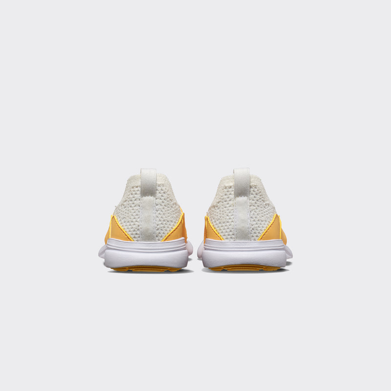 Kid's TechLoom Bliss White / Marigold / UV view 3