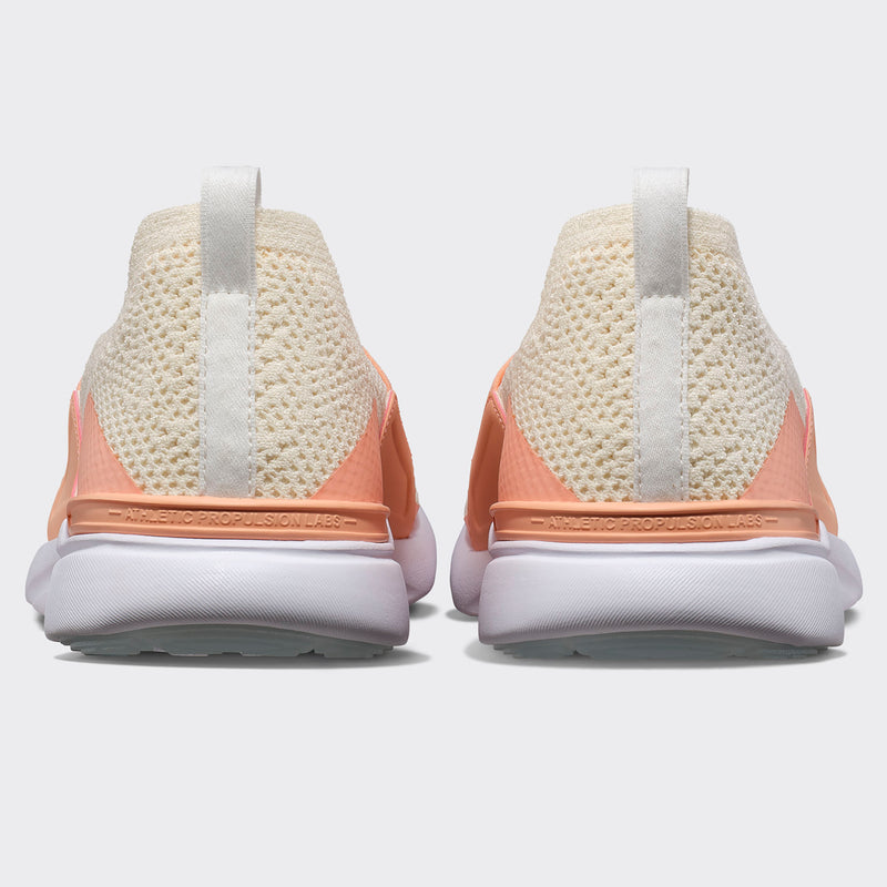 Women's TechLoom Bliss White / Osiana Rose / UV view 3