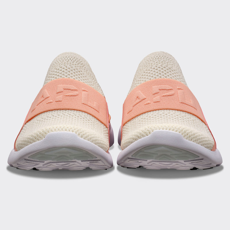 Women's TechLoom Bliss White / Osiana Rose / UV view 4