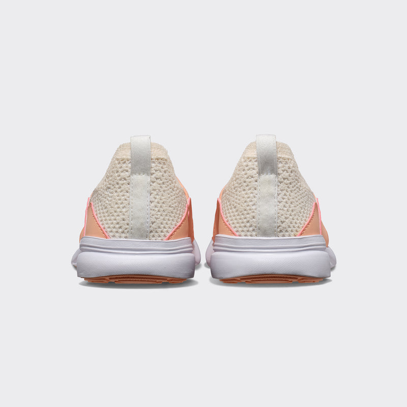 Youth's TechLoom Bliss White / Osiana Rose / UV view 3